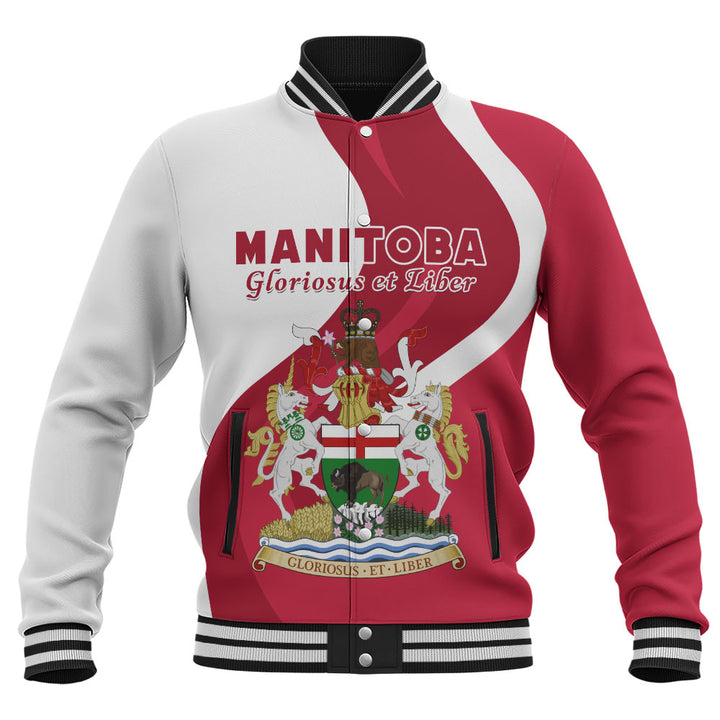 Manitoba Baseball Jacket Crest Of Identity