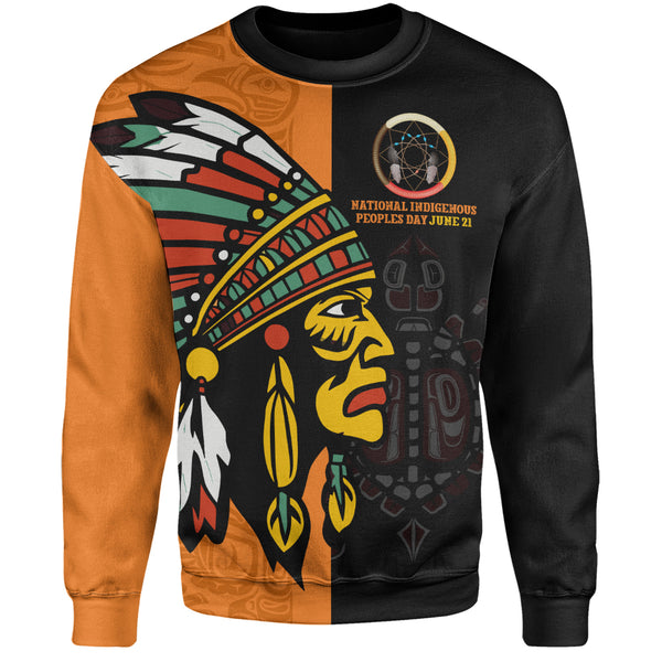 Canada Sweatshirt Indigenous Honor June 21 Edition
