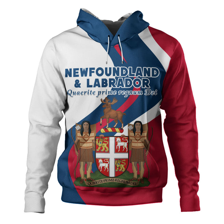 Newfoundland & Labrador Hoodie Crest Of Identity