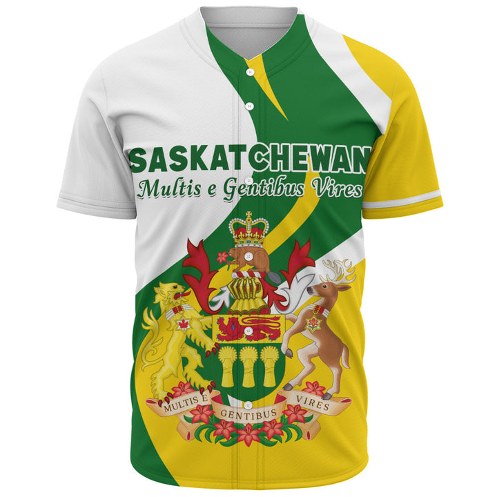Saskatchewan Baseball Shirt Crest Of Identity