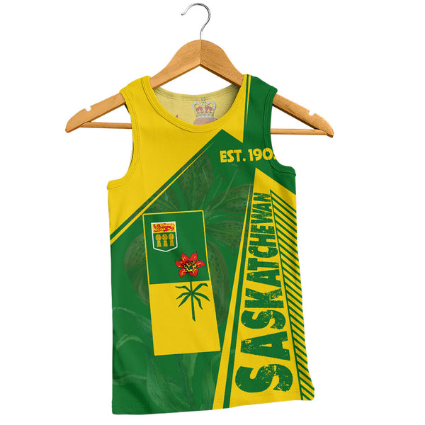 Saskatchewan Tank Top United Provinces & Territories