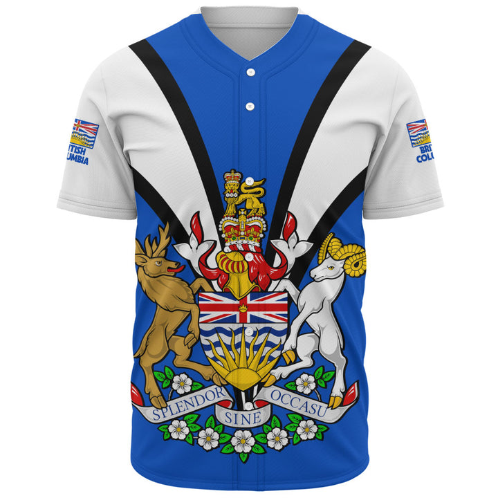 British Columbia Baseball Shirt Proud Provinces Collection