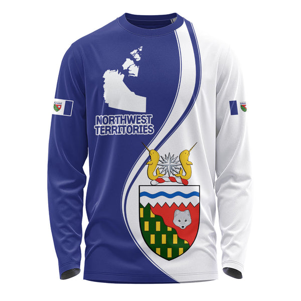 Northwest Territories Long Sleeve T-Shirt Canada Territories Pride
