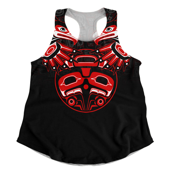 Canada Women Tank Haida Twin Ravens