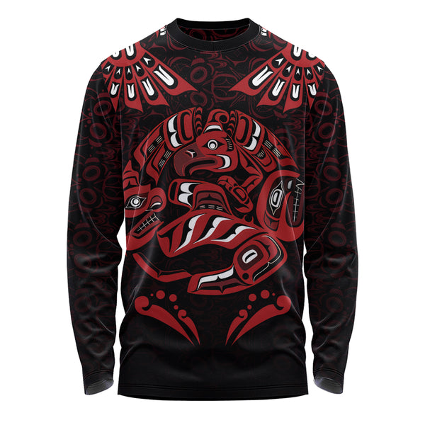 Canada Long Sleeve T-Shirt Haida Echo Of The Ancients