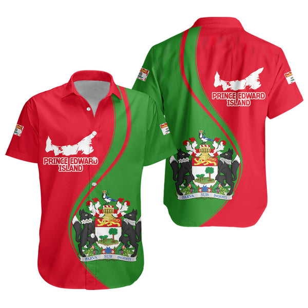 Prince Edward Island Short Sleeve Shirt Canada Territories Pride
