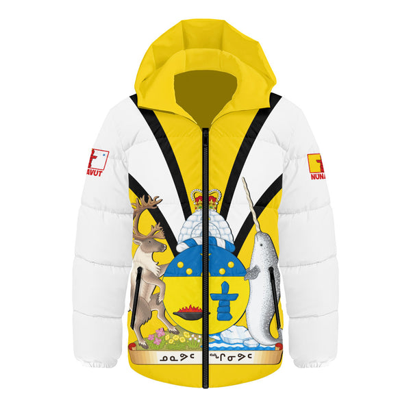 Nunavut Hooded Padded Jacket Proud Provinces Collection
