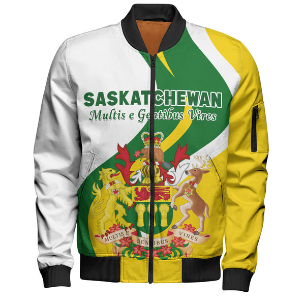 Saskatchewan Bomber Jacket Crest Of Identity