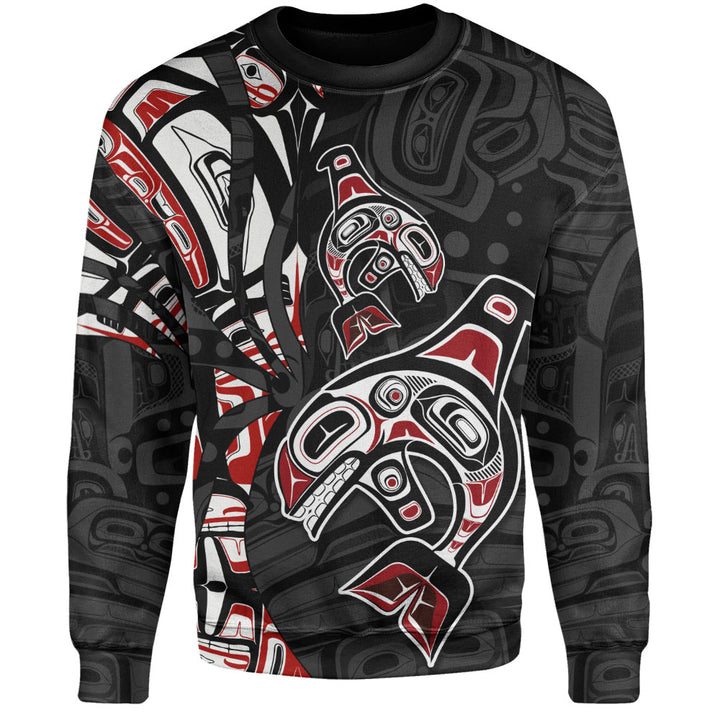 Canada Sweatshirt Orca Spirit Of The Northwest