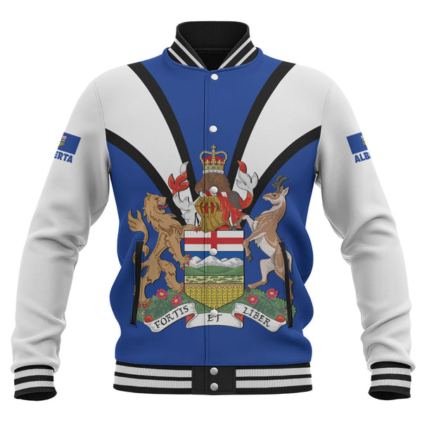 Alberta Baseball Jacket Proud Provinces Collection