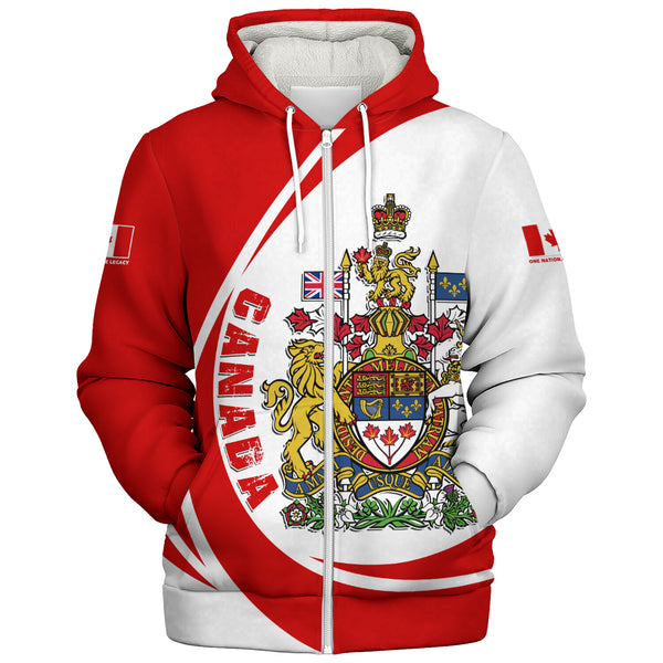 Canada Sherpa Hoodie Canada Regal Heritage