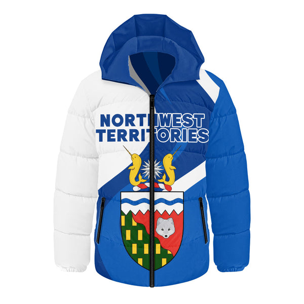 Northwest Territories Hooded Padded Jacket Crest Of Identity