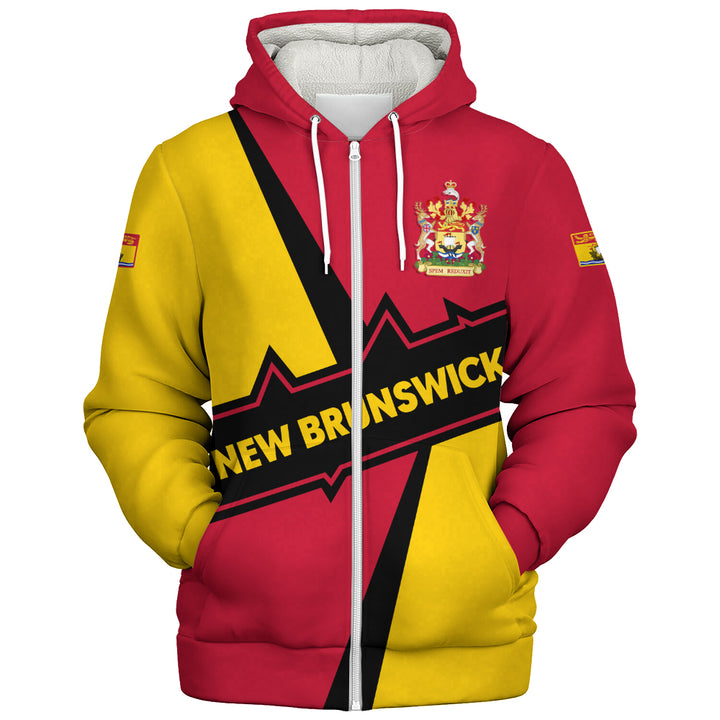 New Brunswick Sherpa Hoodie Loyal True North Provincial Style