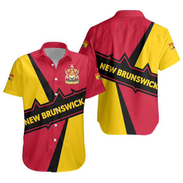 New Brunswick Short Sleeve Shirt Loyal True North Provincial Style