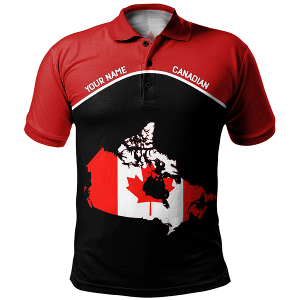 Canada Polo Shirt Red North Classic Canadian Heritage Wear