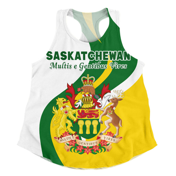 Saskatchewan Women Tank Crest Of Identity