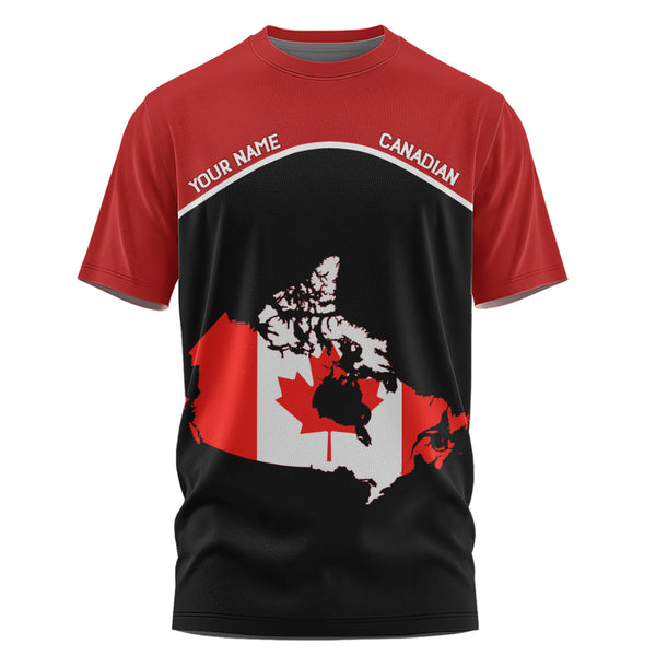 Canada T-Shirt Red North Classic Canadian Heritage Wear