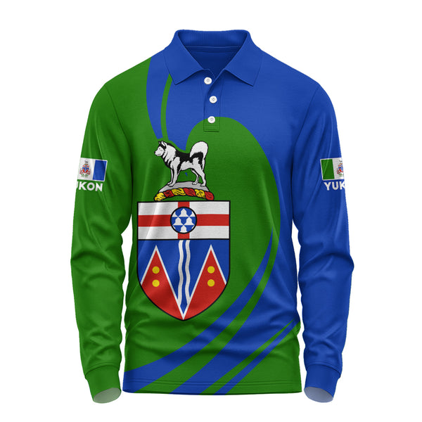 Yukon Long Sleeve Polo Shirt Legacy Of The Noble Spirit
