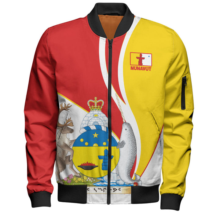 Nunavut Bomber Jacket Heritage Pride Of The North