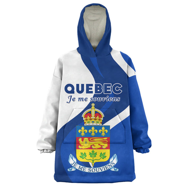 Quebec Snug Hoodie Crest Of Identity