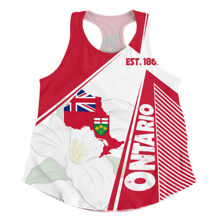 Ontario Women Tank United Provinces & Territories