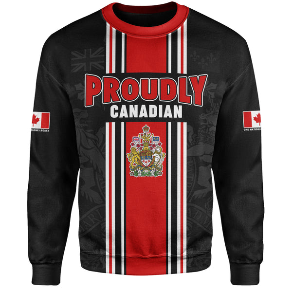 Canada Sweatshirt Proud Heritage Crest Edition