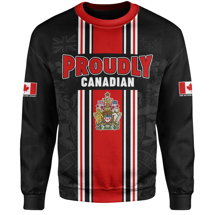 Canada Sweatshirt Proud Heritage Crest Edition