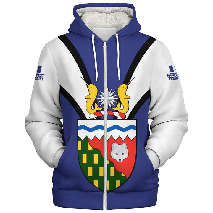 Northwest Territories Sherpa Hoodie Proud Provinces Collection