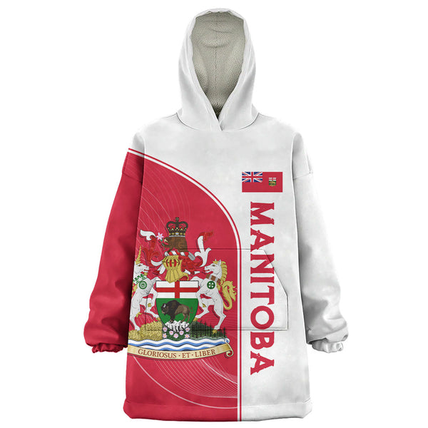 Manitoba Snug Hoodie Proud Provincial Heritage