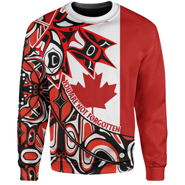 Canada Sweatshirt Maple Remembrance Indigenous Pride