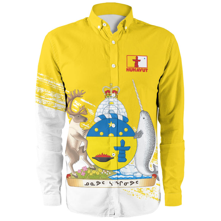 Nunavut Long Sleeve Shirt Pride Of The Provinces