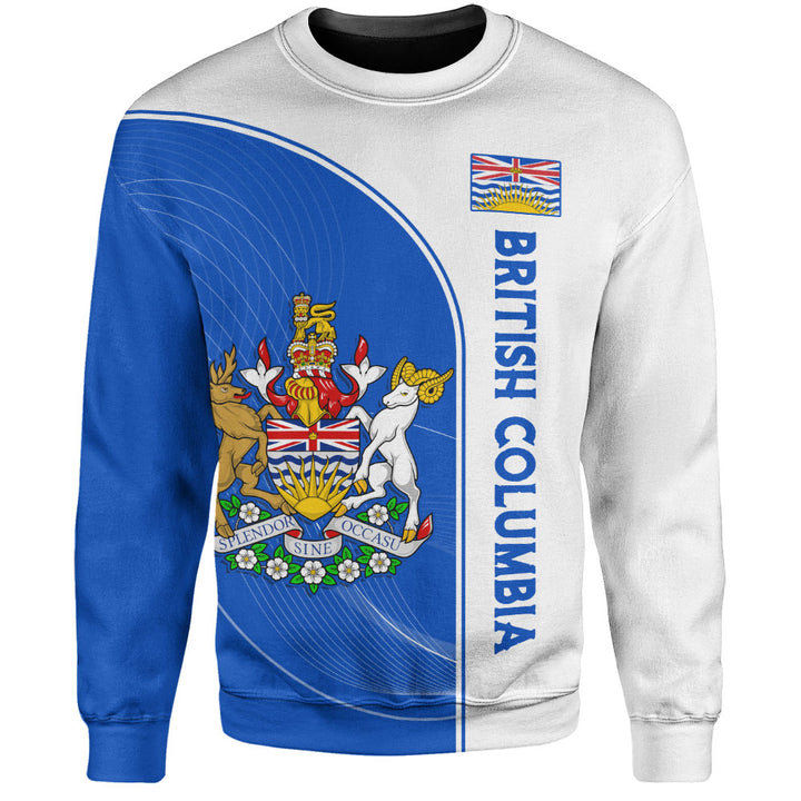 British Columbia Sweatshirt Proud Provincial Heritage