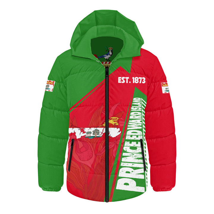 Prince Edward Island Hooded Padded Jacket United Provinces & Territories