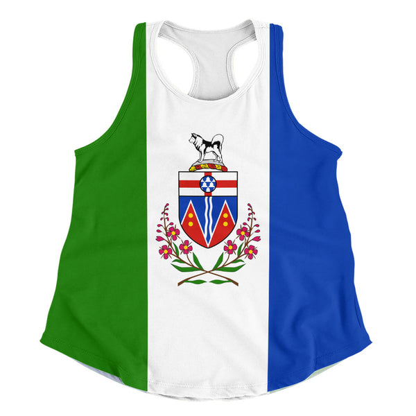 Yukon Women Tank Flag Minimalist Pride Style