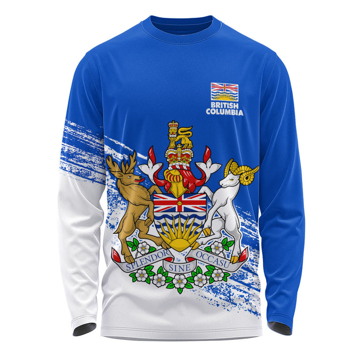 British Columbia Long Sleeve T-Shirt Pride Of The Provinces