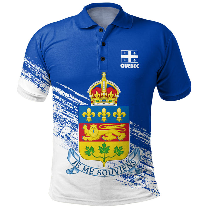 Quebec Polo Shirt Pride Of The Provinces