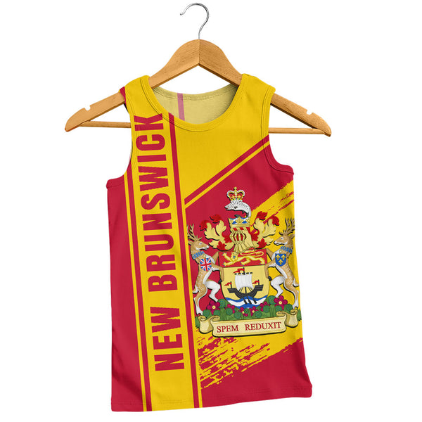 New Brunswick Tank Top Heritage Strength Crest