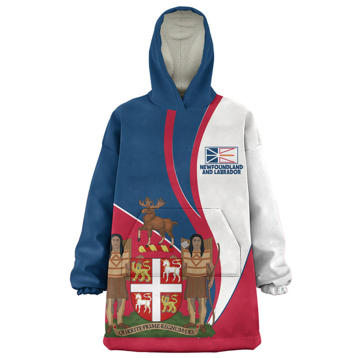 Newfoundland & Labrador Snug Hoodie Heritage Pride Of The North