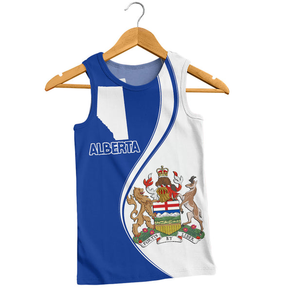 Alberta Tank Top Canada Territories Pride