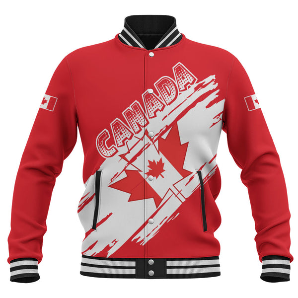 Canada Baseball Jacket Canada Pride Diagonal
