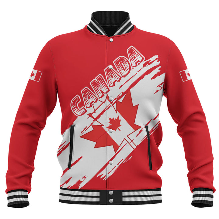 Canada Baseball Jacket Canada Pride Diagonal