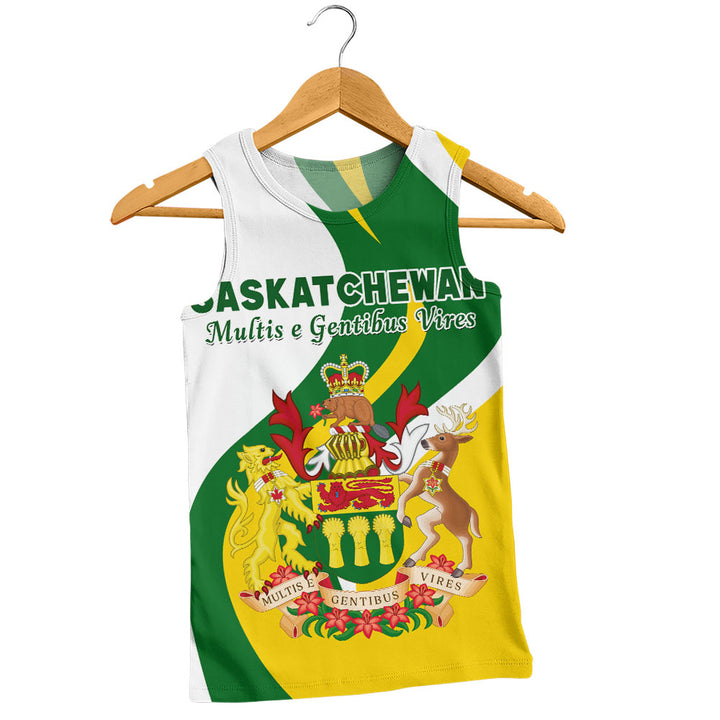 Saskatchewan Tank Top Crest Of Identity