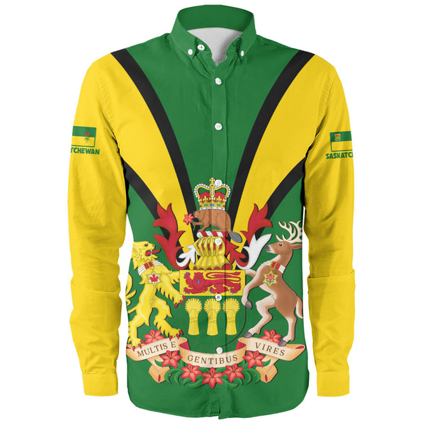 Saskatchewan Long Sleeve Shirt Proud Provinces Collection