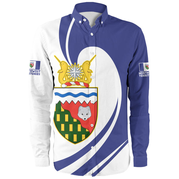Northwest Territories Long Sleeve Shirt Legacy Of The Noble Spirit
