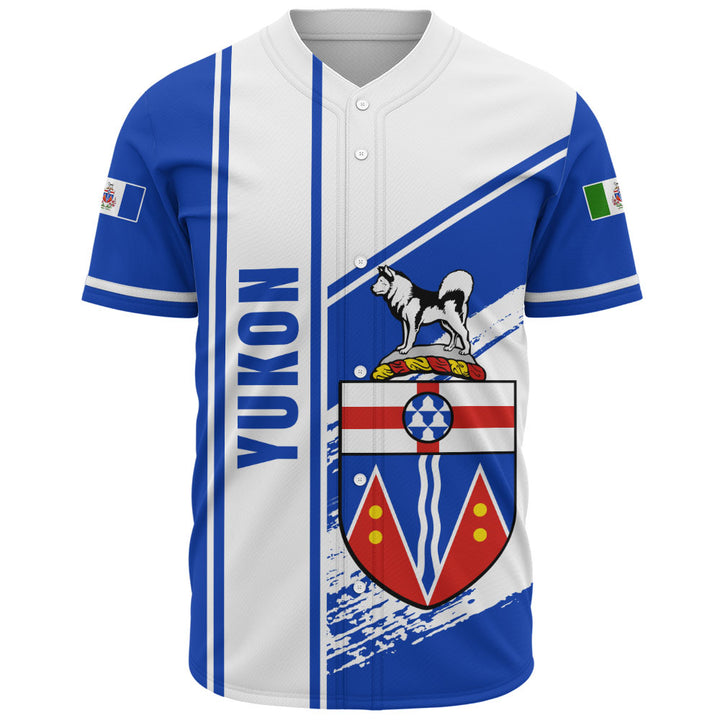Yukon Baseball Shirt Heritage Strength Crest