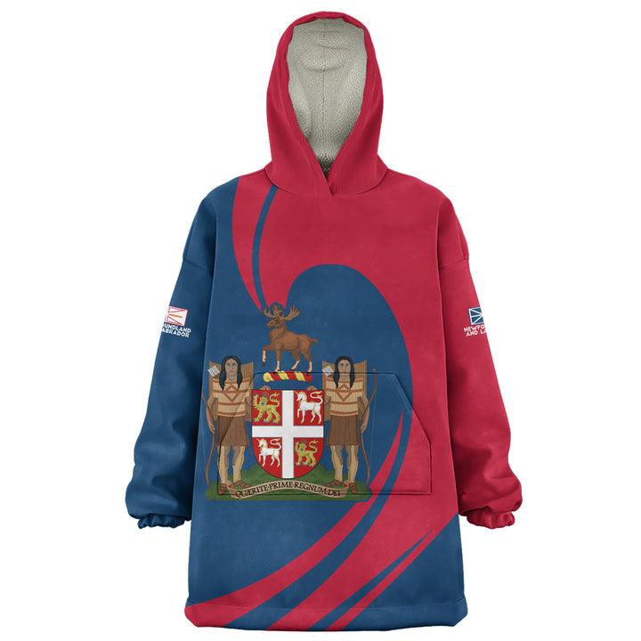 Newfoundland & Labrador Snug Hoodie Legacy Of The Noble Spirit