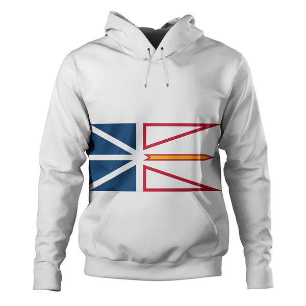 Newfoundland & Labrador Hoodie Flag Minimalist Pride Style