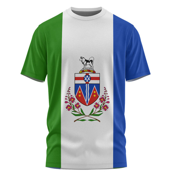 Yukon T-Shirt Flag Minimalist Pride Style