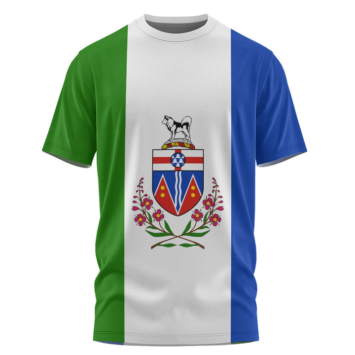 Yukon T-Shirt Flag Minimalist Pride Style