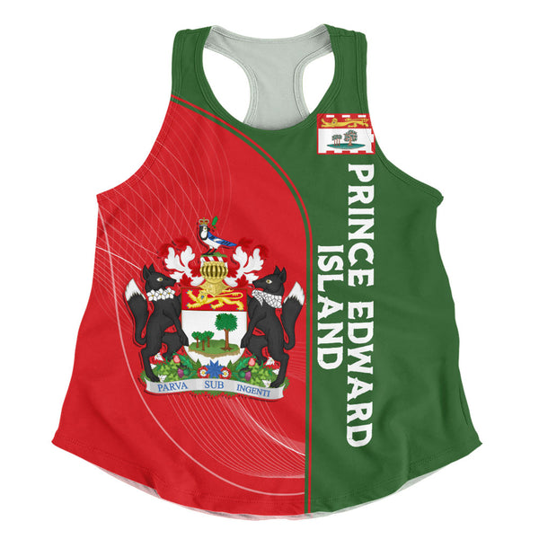 Prince Edward Island Women Tank Proud Provincial Heritage